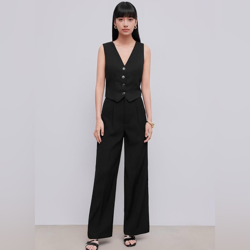 Cider Black Wide pants